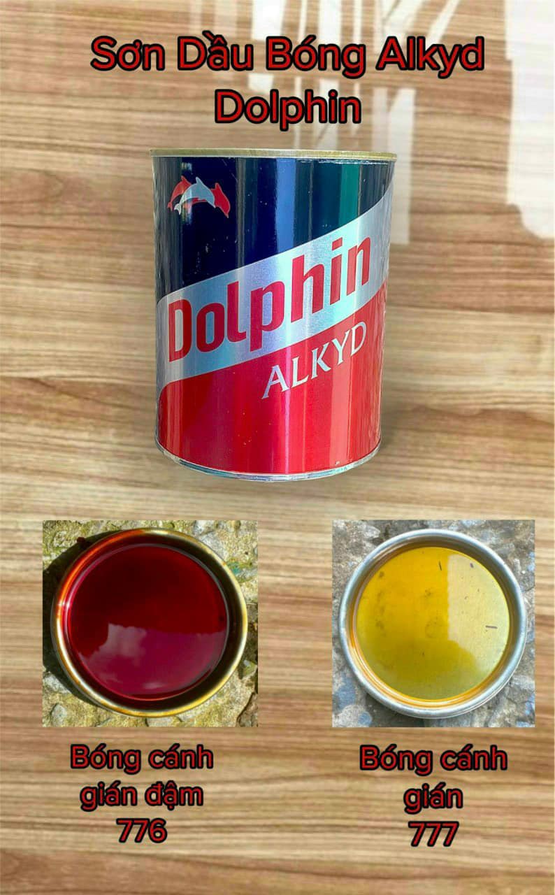 Bóng Cánh Gián Kem Dolphin Alkyd